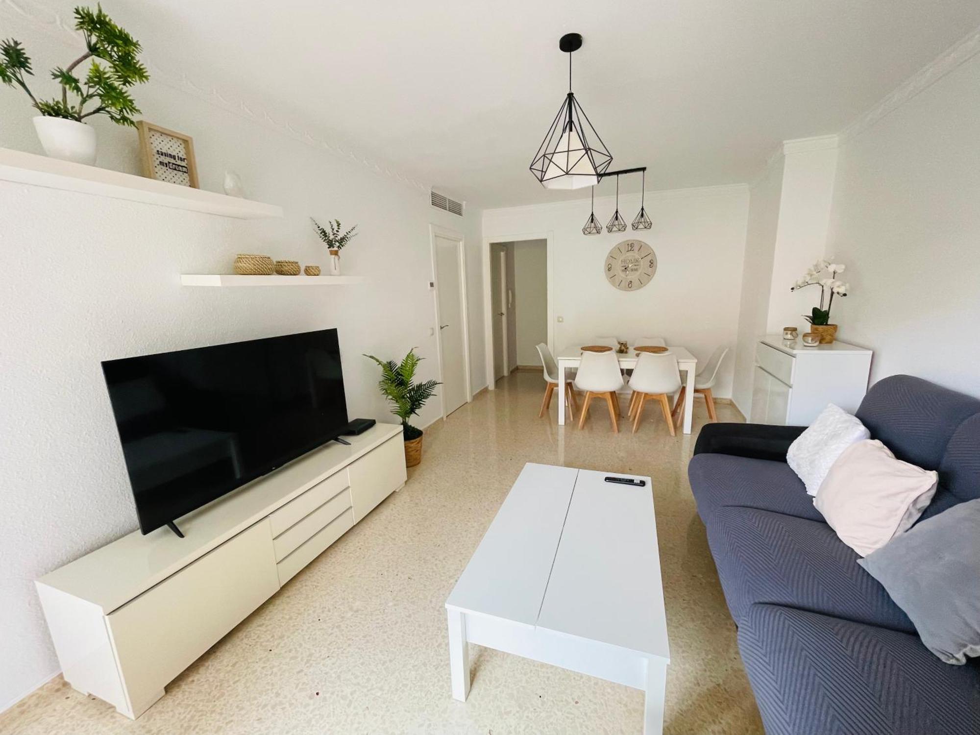 Sol Y Playa, Acogedor Piso Familiar En Con 3 Apartment *